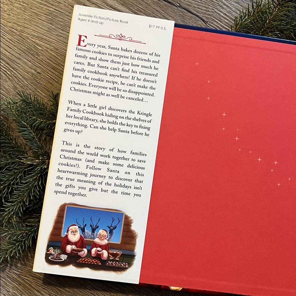 Cookies For Santa: The Story of How Santa's Favorite Cookie Saved Christmas" - Picture 7 of 13